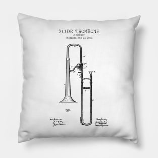 SLIDE TROMBONE patent Pillow