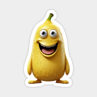 Awkward Banana Buddy Magnet