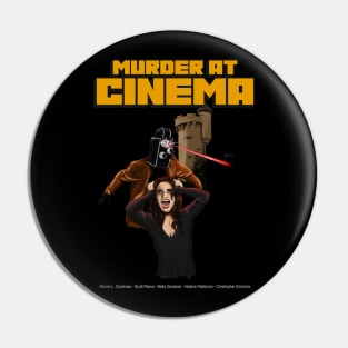 Murder at cinema - Vintage classic Pin