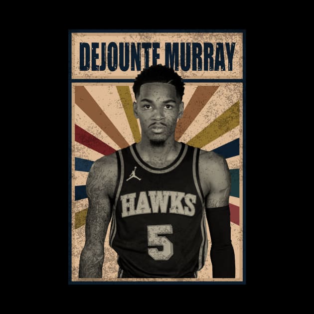 Atlanta Hawks Dejounte Murray by RobinaultCoils