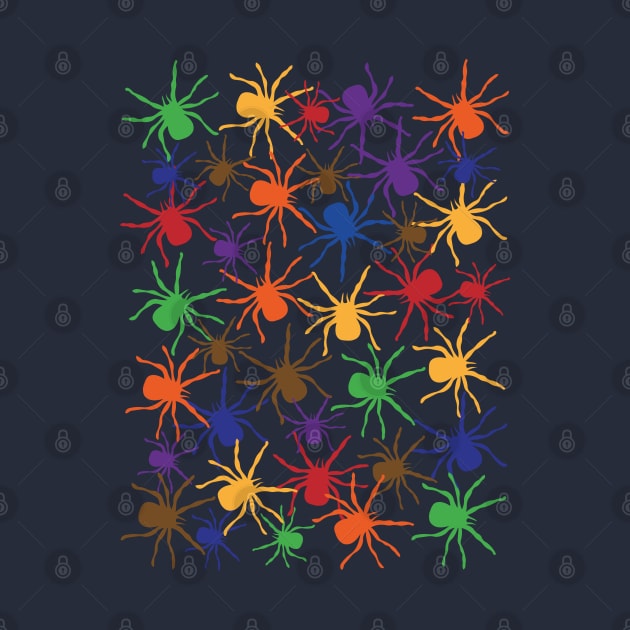 Colorful spiders by mag-graphic