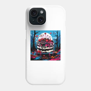 Black Forest Cake Pop Art 3 Phone Case