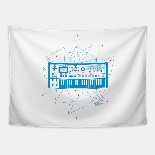 Mininova Blue Tapestry by Synthshirt