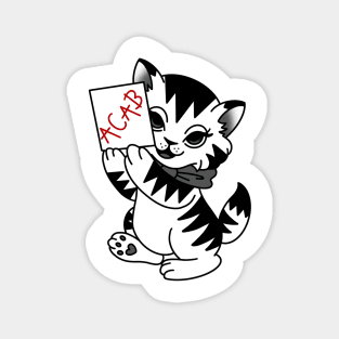 ACAB Kitty Magnet