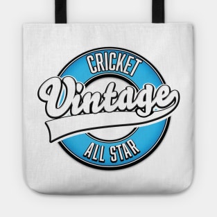 Cricket Vintage All Star retro logo Tote