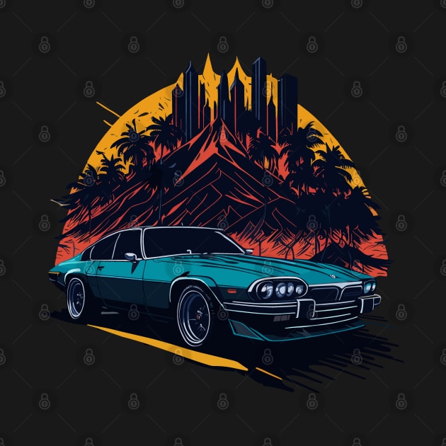 Jaguar XJS Vintage Car by Cruise Dresses