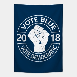 Vote Blue Vote Democrat Tapestry