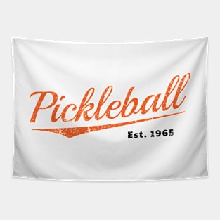 Retro Pickleball Est 1965 Tapestry