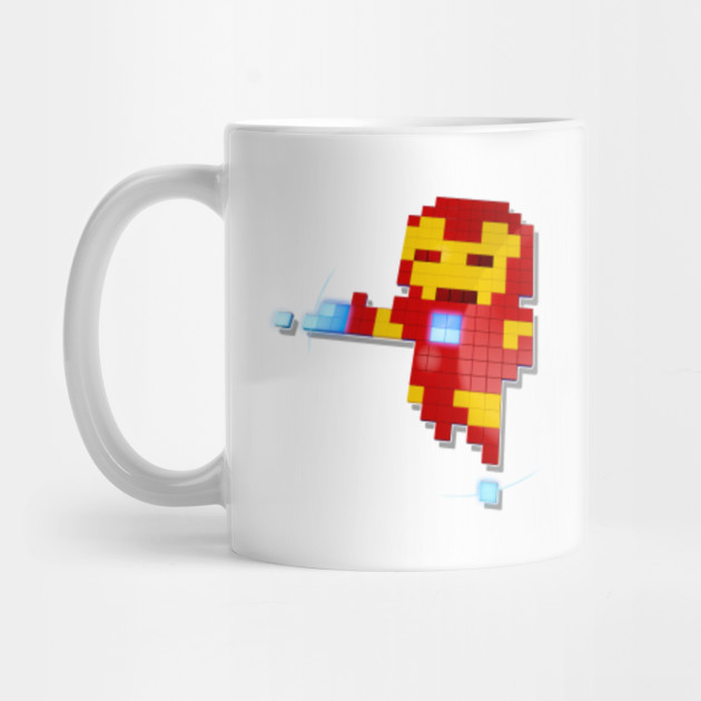 Iron Pixman 3d Iron Man Mug Teepublic