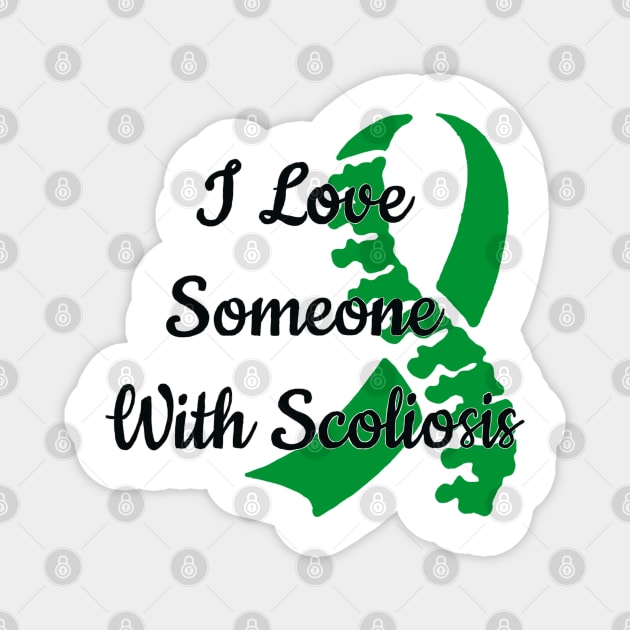 Scoliosis supporter Magnet by RayRaysX2