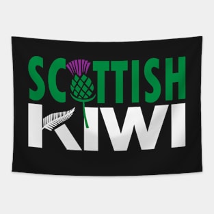 Scottish Kiwi (for dark backgrounds) Tapestry