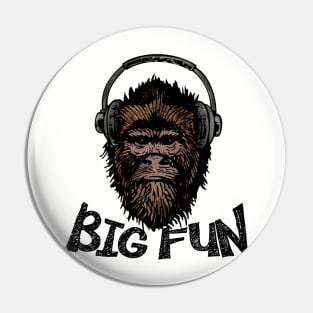 Bigfoot Fun Pin