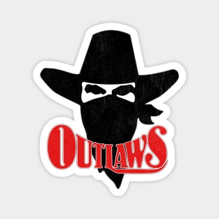 Defunct Oklahoma Outlaws Football USFL Magnet