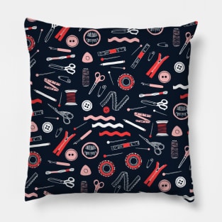 Cute Sewing Accessories Pillow