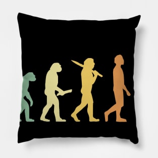 Retro Basketball Evolution Gift For Basketball Players Pillow