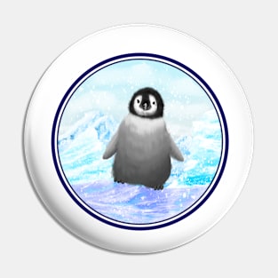 Penguin Snow Day Pin