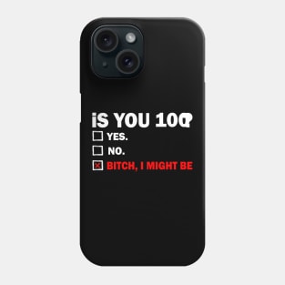 hundred 100 Years Old Birthday 100th Phone Case