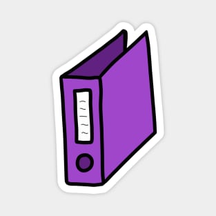 Purpel folder for Documents Magnet