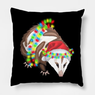 Christmas Opossum Pillow