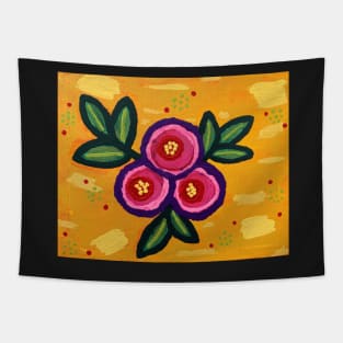 Happy Poppies Tapestry