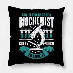 Funny Biochemistry Biochemist Gift Pillow