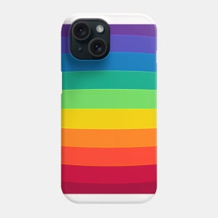 Cool Pattern Neck Gator Rainbow Stripes Rainbow Pattern Phone Case