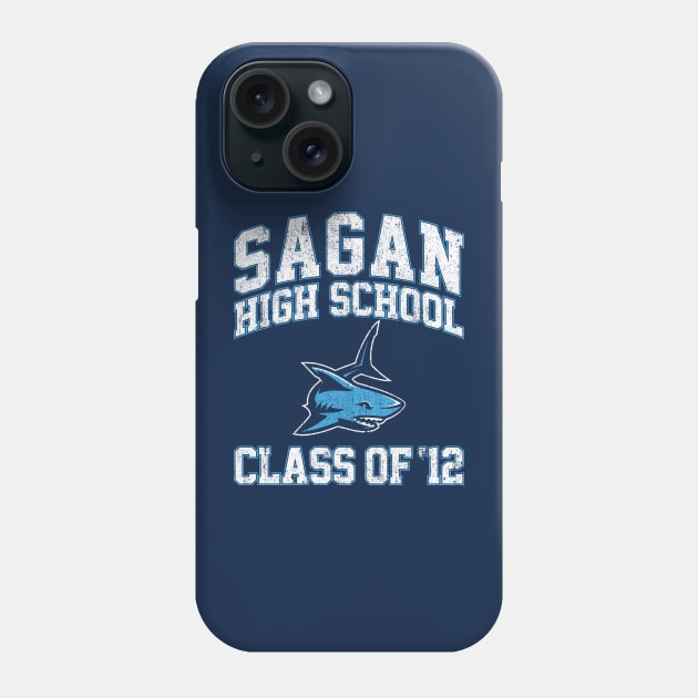 Sagan High School Class of 12 Phone Case by huckblade