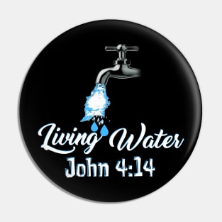 Living Water - John 4:14 Pin