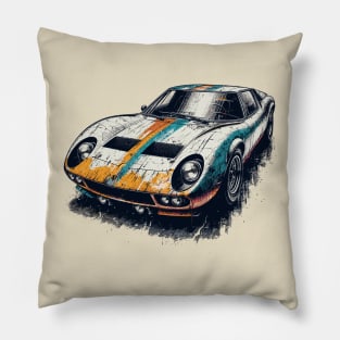 Lamborghini Miura Pillow