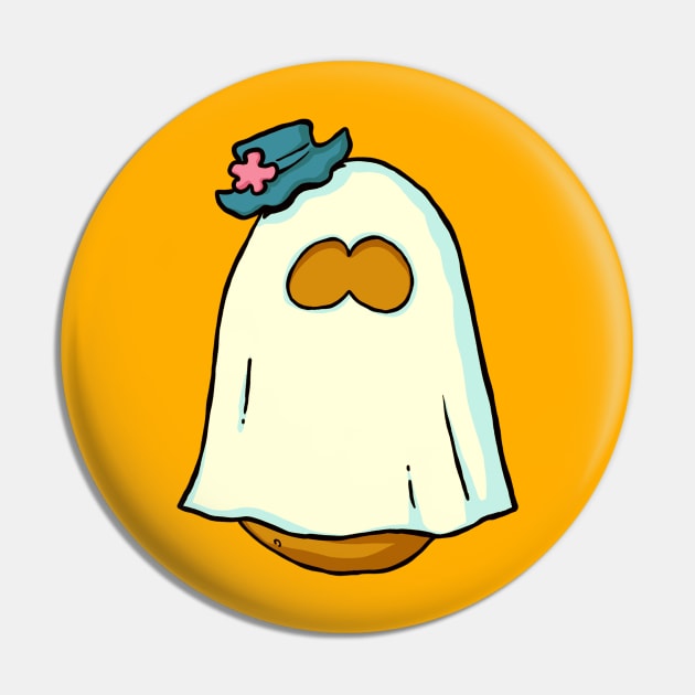 McGhost Buddy Pin by Mikeycomix