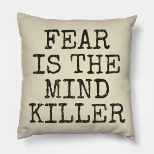 fear is the mind killer Vintage Funny Pillow