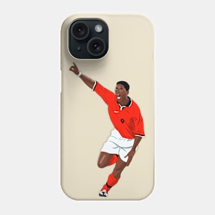 Patrick Kluivert Netherlands Goal Celebration Phone Case