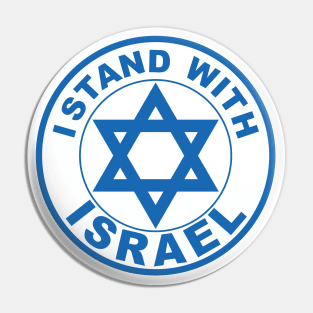 I Stand with Israel Pin