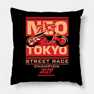 Neo Toyko Street Race Champion Pillow