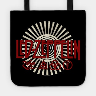 Vintage Red Zepplin Symbol Tote