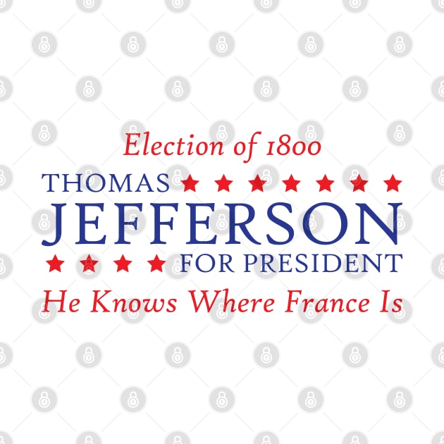 Thomas Jefferson For President by Zap Studios