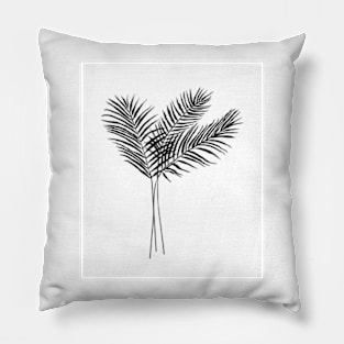 Palm Leaves, Frond Pillow