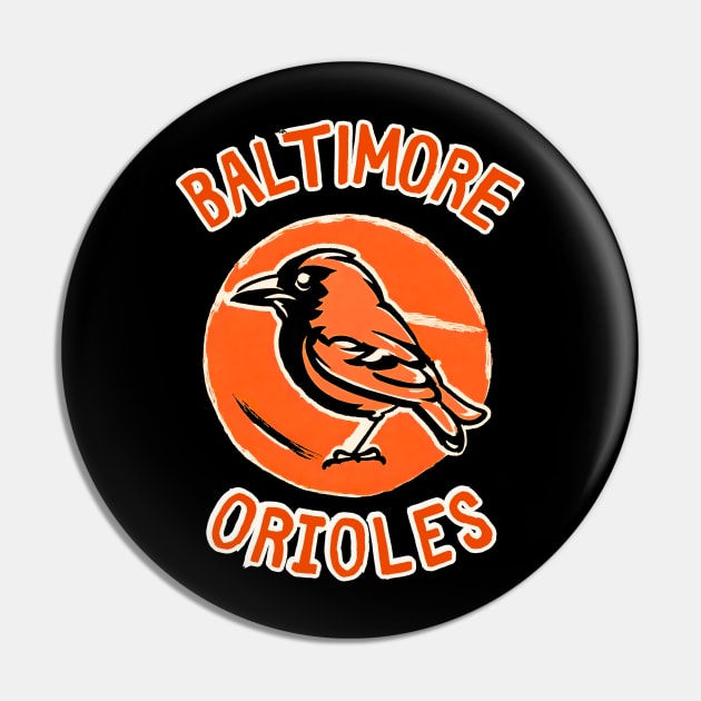 American Baltimore Orioles Baseball Teaming Up with Birdie Pin by DaysuCollege