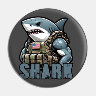 Tactical Shark Pin