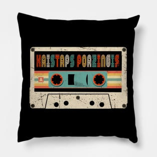 Proud To Be Porzingis Basketball Name Cassette Classic Pillow