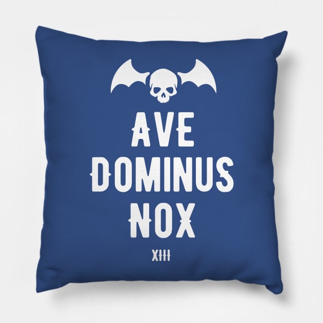 Ave Dominus Nox 2 Pillow by tinhyeubeshop