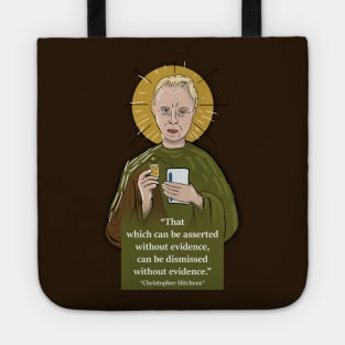 Hitchens about proof and evidence Tote