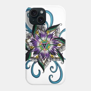 Space passiflora Phone Case