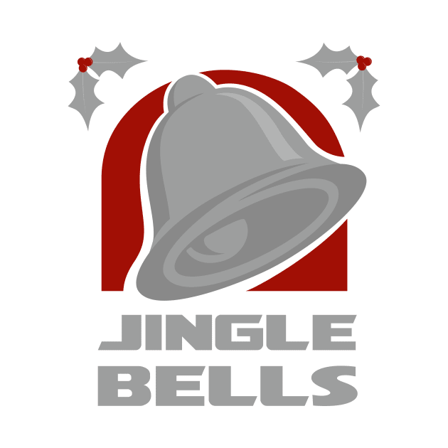 Jingle Bells - Silver by Byway Design