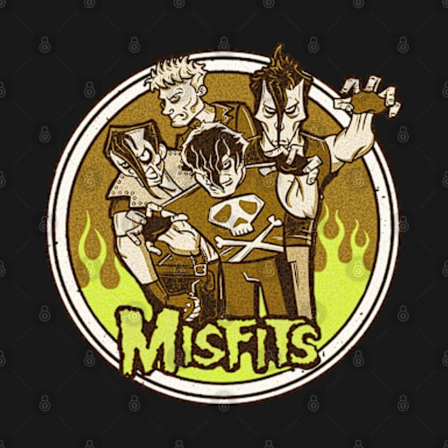 Misfits (Colour) by CosmicAngerDesign