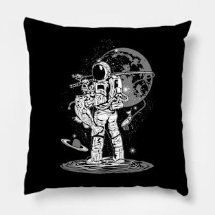 FISHING ASTRONAUT Pillow