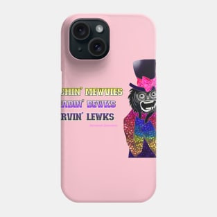 Divination Hollow's Baba Siwadewk Nonbinary Pride Horror Tee T-Shirt Phone Case