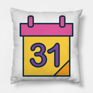 Halloween Calendar Pillow