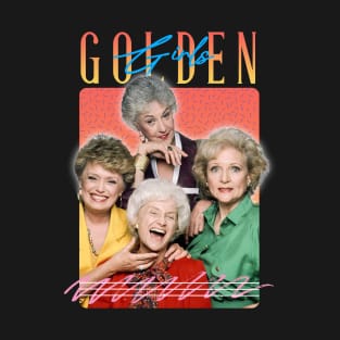 The Golden Girls Retro Aesthetics Fan Art T-Shirt