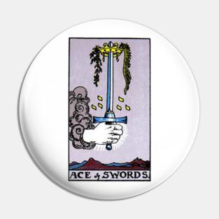 Ace of Swords Tarot Pin